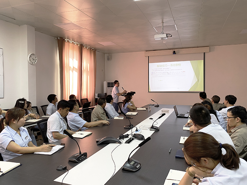 千赢国际登陆锑业《Excel电子表格的进阶运用》专题培训会(图2) 千赢国际登陆锑业《Excel电子表格的进阶运用》专题培训会(图2)